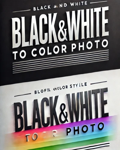 Black And White To Color Photo